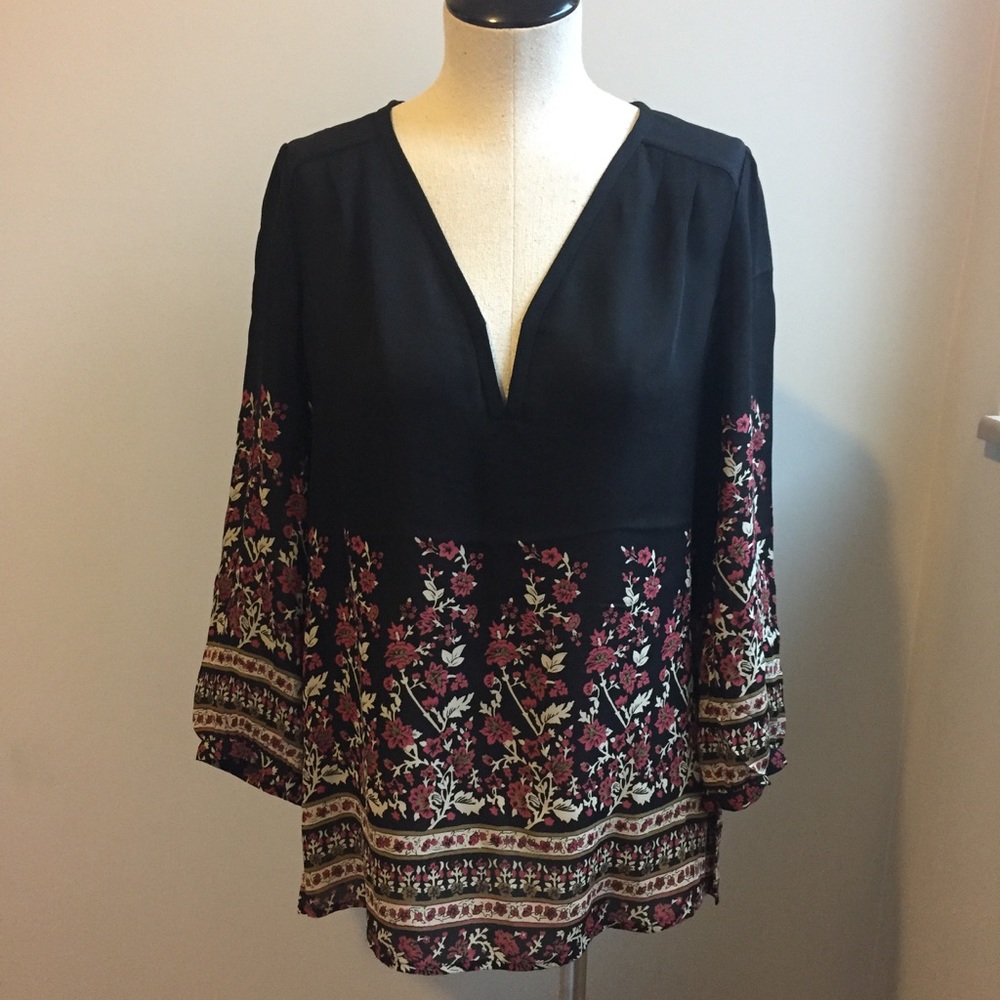 NWOT Joie Silk Tunic Blouse